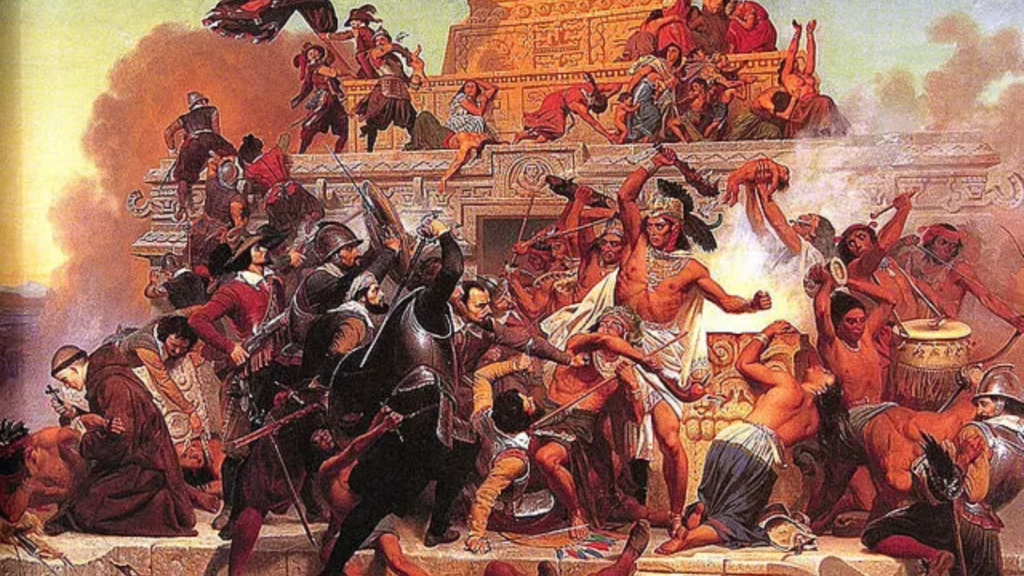 Cuauhtémoc vs conquistadores